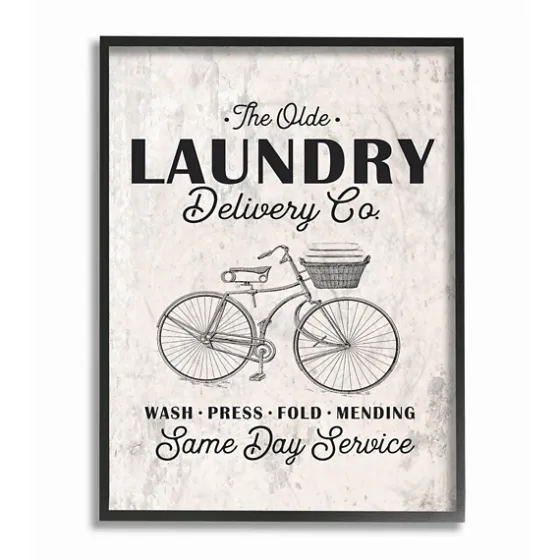 Olde Laundry Delivery Co. Framed Art Print-Kirkland's Home Online