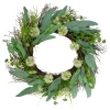 Olive Branch And Flower Buds Spiral Wreath-Kirkland's Home Sale