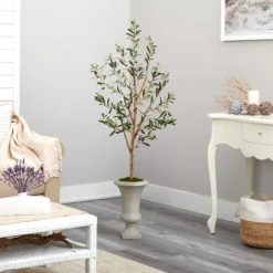 Olive Tree In Sandy Urn Planter-Kirkland's Home Store