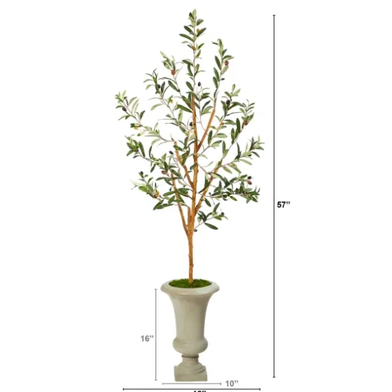 Olive Tree In Sandy Urn Planter-Kirkland's Home Store