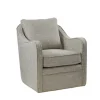 Olivia Oatmeal Swivel Accent Chair-Kirkland's Home Outlet