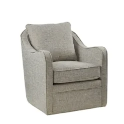 Olivia Oatmeal Swivel Accent Chair-Kirkland's Home Outlet