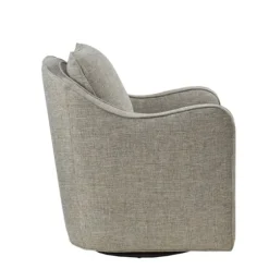 Olivia Oatmeal Swivel Accent Chair-Kirkland's Home Outlet