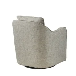 Olivia Oatmeal Swivel Accent Chair-Kirkland's Home Outlet