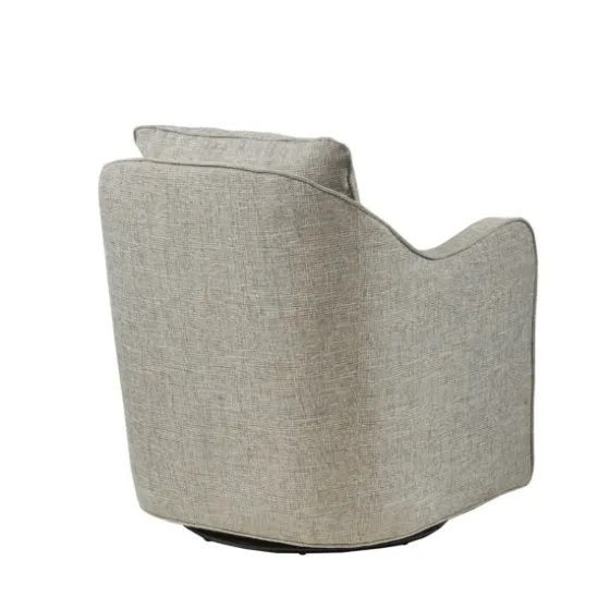 Olivia Oatmeal Swivel Accent Chair-Kirkland's Home Outlet