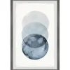 Ombre Overlapping Circles Giclee Framed Art Print-Kirkland's Home Outlet
