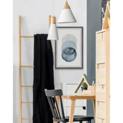 Ombre Overlapping Circles Giclee Framed Art Print-Kirkland's Home Outlet