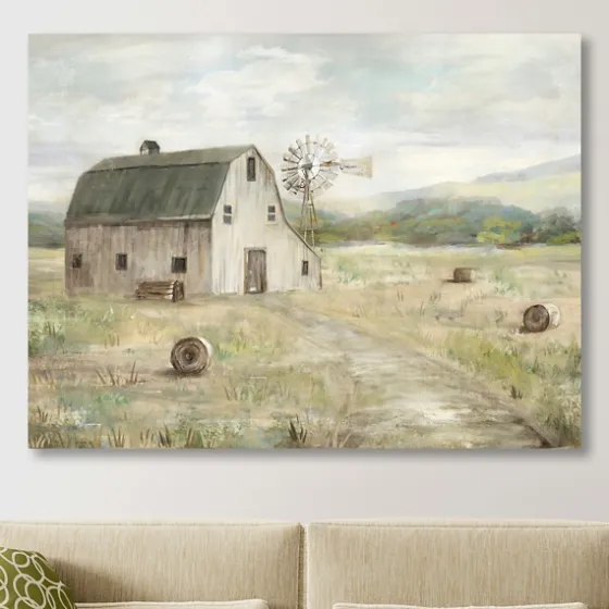 On The Farm Giclee Canvas Art Print, 40X30 In.-Kirkland's Home Cheap