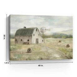 On The Farm Giclee Canvas Art Print, 40X30 In.-Kirkland's Home Cheap