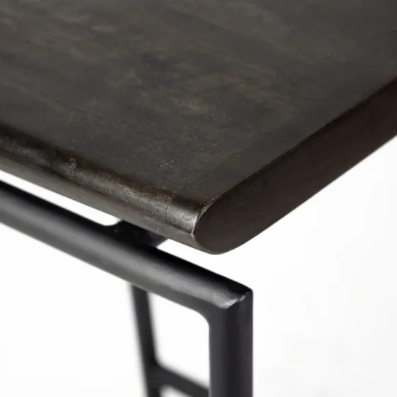 Onyx Modern Metal Curve Seat Bar Stool-Kirkland's Home Best Sale