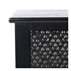Onyx Raised Texture Diamond Console Table-Kirkland's Home Discount