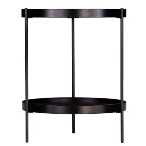 Onyx Rounded Modern Farmhouse Side Table-Kirkland's Home Online