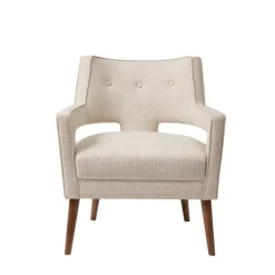 Open Back Mid-Century Modern Nicoli Armchair-Kirkland's Home Store