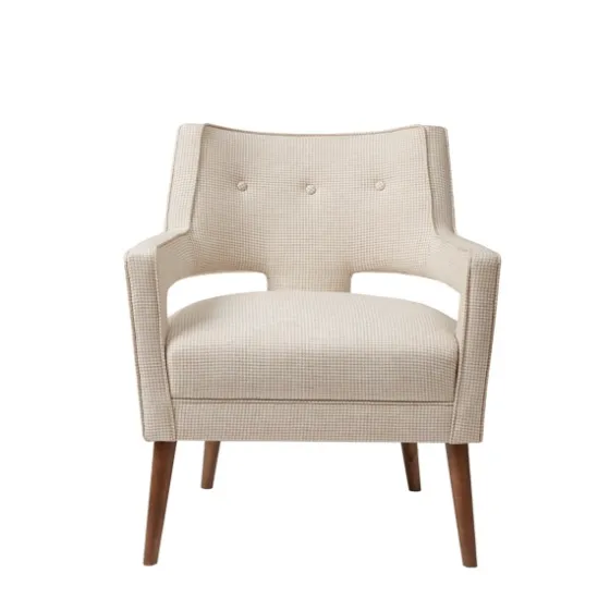 Open Back Mid-Century Modern Nicoli Armchair-Kirkland's Home Store