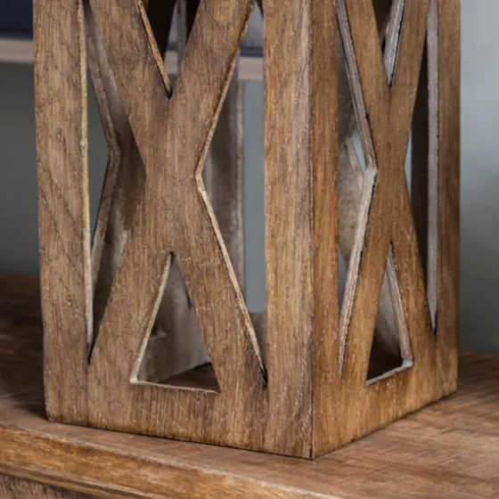 Open Block Table Lamp-Kirkland's Home Discount
