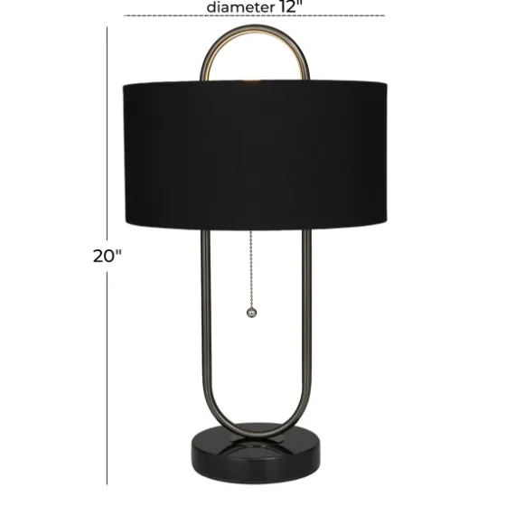 Open Metal Loop Table Lamp-Kirkland's Home Clearance