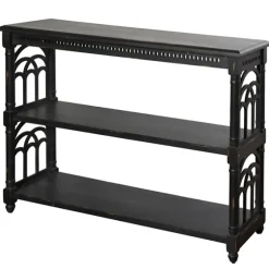 Open Shelf Cathedral Ends Console Table-Kirkland's Home Sale