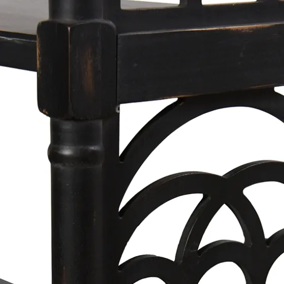 Open Shelf Cathedral Ends Console Table-Kirkland's Home Sale