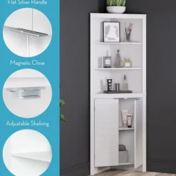 Open Shelf Corner Cabinet-Kirkland's Home Best