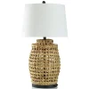 Open Weave Water Hyacinth Table Lamp-Kirkland's Home Outlet