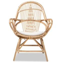 Open Woven Rattan Accent Chair-Kirkland's Home Best Sale