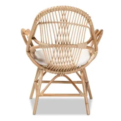 Open Woven Rattan Accent Chair-Kirkland's Home Best Sale