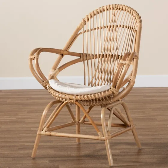 Open Woven Rattan Accent Chair-Kirkland's Home Best Sale