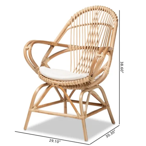 Open Woven Rattan Accent Chair-Kirkland's Home Best Sale