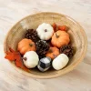 Orange And Buffalo Check Mini Pumpkin Filler-Kirkland's Home New