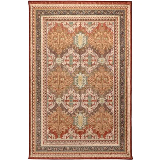 Orange Diamond Nile Indoor/Outdoor Area Rug, 4X7-Kirkland's Home Sale