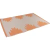 Orange Geometric Outdoor Area Rug, 4X6-Kirkland's Home Store