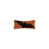 Orange Hook Knit Bat Halloween Mini Lumbar Pillow-Kirkland's Home Outlet