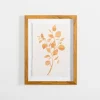 Orange Leaves Ii Deckled Framed Art Print-Kirkland's Home Fashion