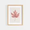 Orange Maple Leaf Framed Art Print-Kirkland's Home New