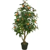 Orange Tree In Black Planter, 48 In.-Kirkland's Home Clearance