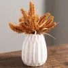 Orange Wheat Arrangement In White Vase-Kirkland's Home Clearance