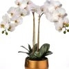 Orchid Arrangement In Gold Pot, 22 In.-Kirkland's Home Store