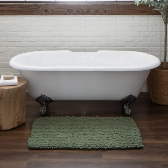 Oregano Chenille Bath Mat, 34 In.-Kirkland's Home Best Sale