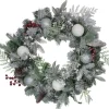 Ornaments And Frosted Cedar Berries Wreath-Kirkland's Home Sale