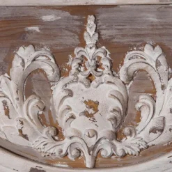 Ornate Antique White Wood Wall Mirror-Kirkland's Home Best
