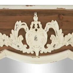 Ornate Antique White Wood Wall Mirror-Kirkland's Home Best