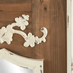 Ornate Antique White Wood Wall Mirror-Kirkland's Home Best