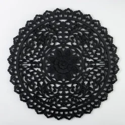 Ornate Carved Medallion Wall Plaque, 40 In.-Kirkland's Home Online