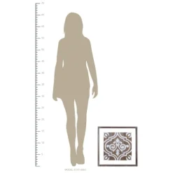 Ornate Carved Wood Tile Framed Wall Plaque-Kirkland's Home Online