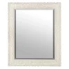 Ornate Distressed Cream Mirror, 28.75X34.75 In.-Kirkland's Home Sale