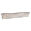 Ornate Farmhouse Wooden Wall Shelf, 36 In.-Kirkland's Home Clearance