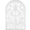 Ornate Floral Wooden Arch Wall Plaque-Kirkland's Home Sale