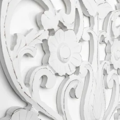 Ornate Floral Wooden Arch Wall Plaque-Kirkland's Home Sale
