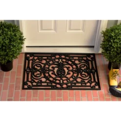 Ornate Penelope Durable Rubber Doormat, 30X18 In.-Kirkland's Home Hot