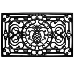 Ornate Penelope Durable Rubber Doormat, 36X24 In.-Kirkland's Home Sale